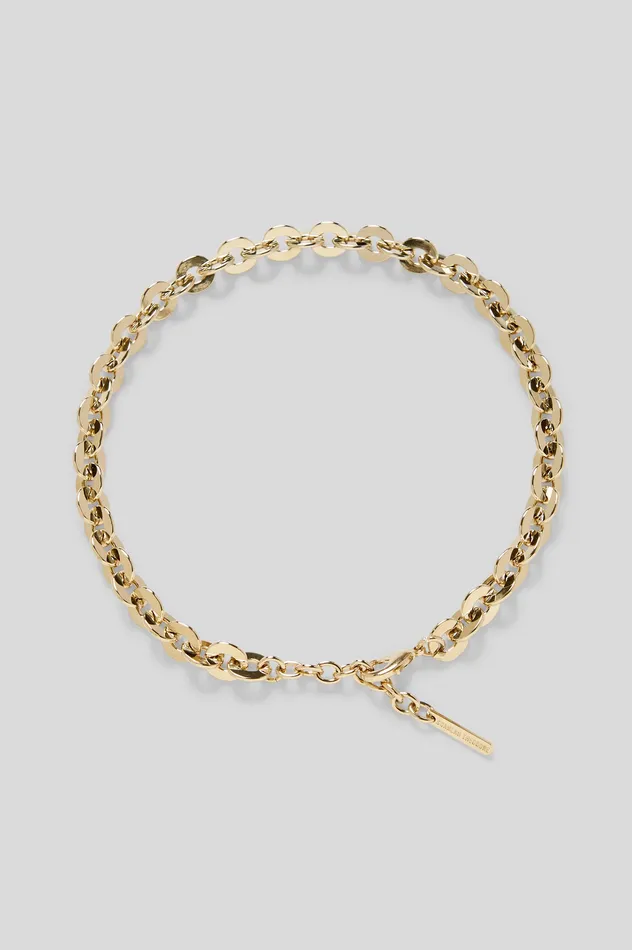 Women Jewelry Scanlan Theodore FLAT RING CHAIN CHOKER LIGHTGOLD Women Jewelry Scanlan Theodore FLAT RING CHAIN CHOKER LIGHTGOLD