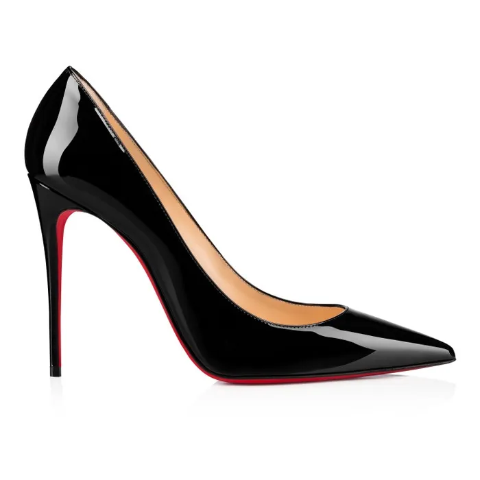 Women Kate 100 Mm Pumps 8211 Patent Calf Leather 8211 Black Christian Louboutin Pumps