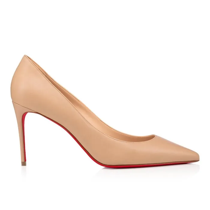 Women Kate 85 Mm Pumps 8211 Nappa Leather 8211 Nude 1 Christian Louboutin Pumps