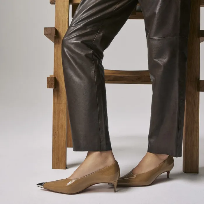 Women Katissima 45 Mm Pumps 8211 Vog Patent Leather 8211 Lionne Christian Louboutin Pumps