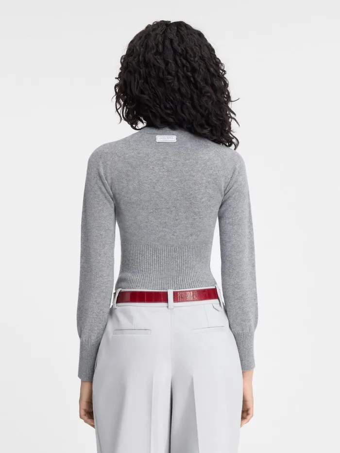 Women Knits JACQUEMUS The Soglia Knit Grey
