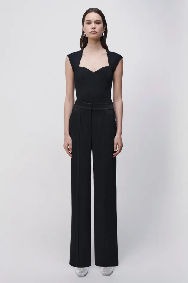 Women Knitwear Jonathan Simkhai Barbara Compact Rib Bodysuit Women Knitwear Jonathan Simkhai Barbara Compact Rib Bodysuit