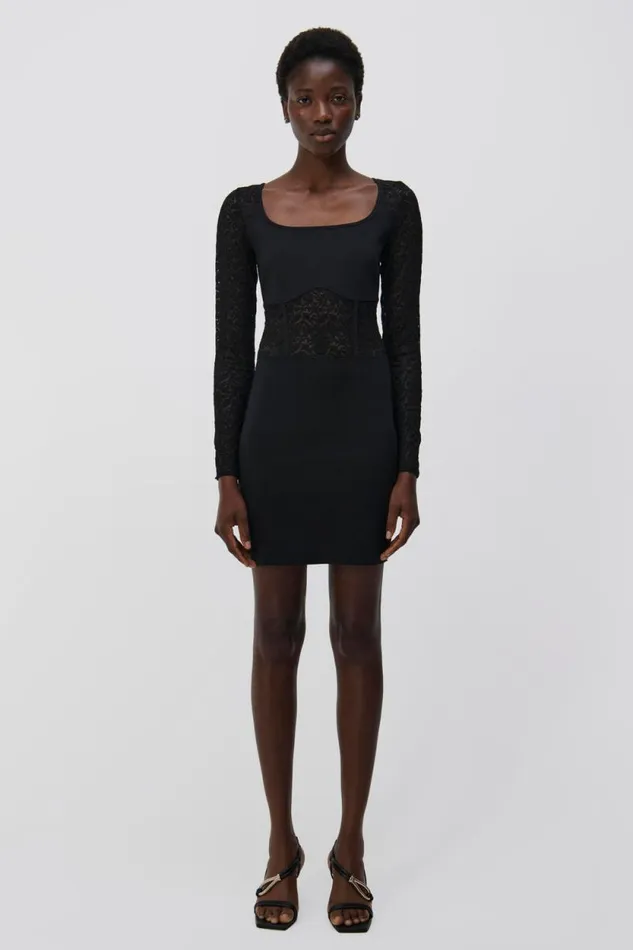 Women Knitwear Jonathan Simkhai SIMKHAI Wolford Lace Mini