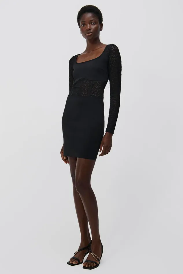 Women Knitwear Jonathan Simkhai SIMKHAI Wolford Lace Mini