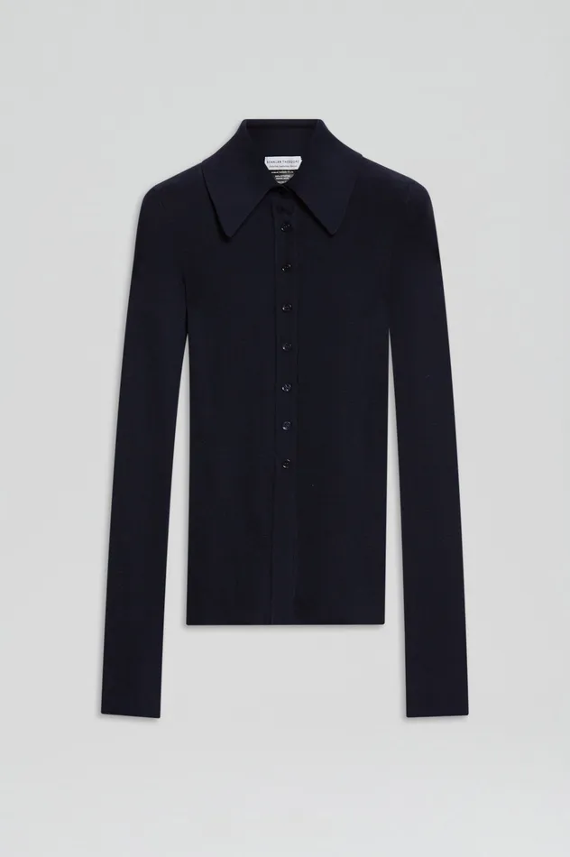 Women Knitwear Scanlan Theodore BABYWOOL CARDIGAN NAVY ALL Women Knitwear Scanlan Theodore BABYWOOL CARDIGAN NAVY ALL