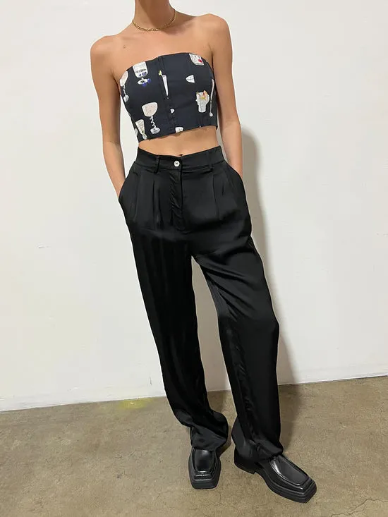 Women Lisa Says Gah Cher Bustier Cin Cin Tops