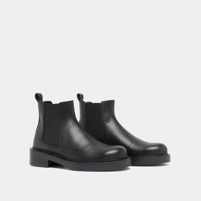 Women Lowboots With Elastics Black JONAK Ankle Boots Lowboots