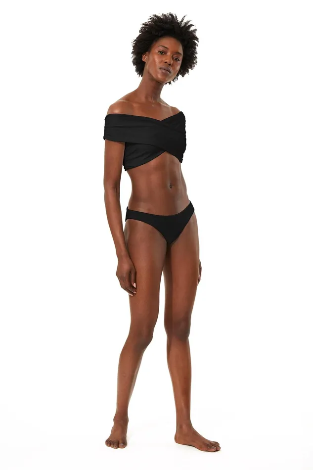 Women Mara Hoffman Bikini Bottoms Kay Bikini Bottom Black