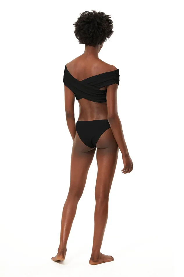 Women Mara Hoffman Bikini Bottoms Kay Bikini Bottom Black