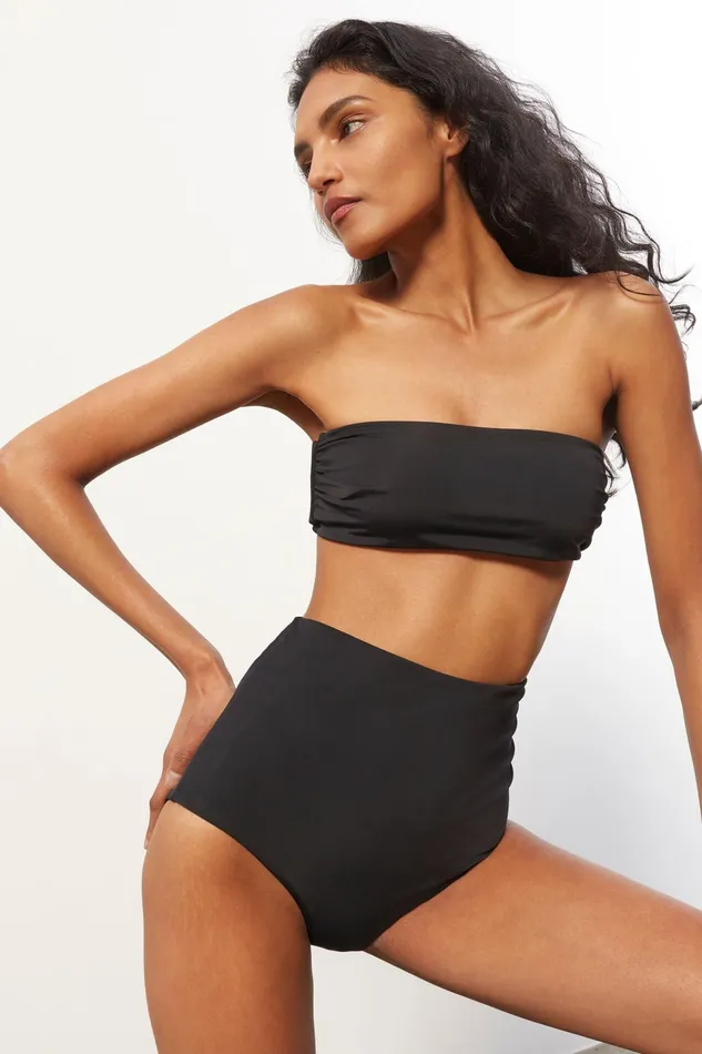 Women Mara Hoffman Bikini Bottoms Lydia Bikini Bottom Black