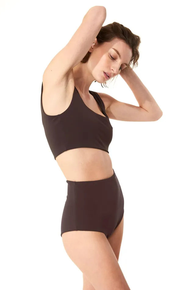 Women Mara Hoffman Bikini Tops Raina Bikini Top Tabacco Women Mara Hoffman Bikini Tops Raina Bikini Top Tabacco
