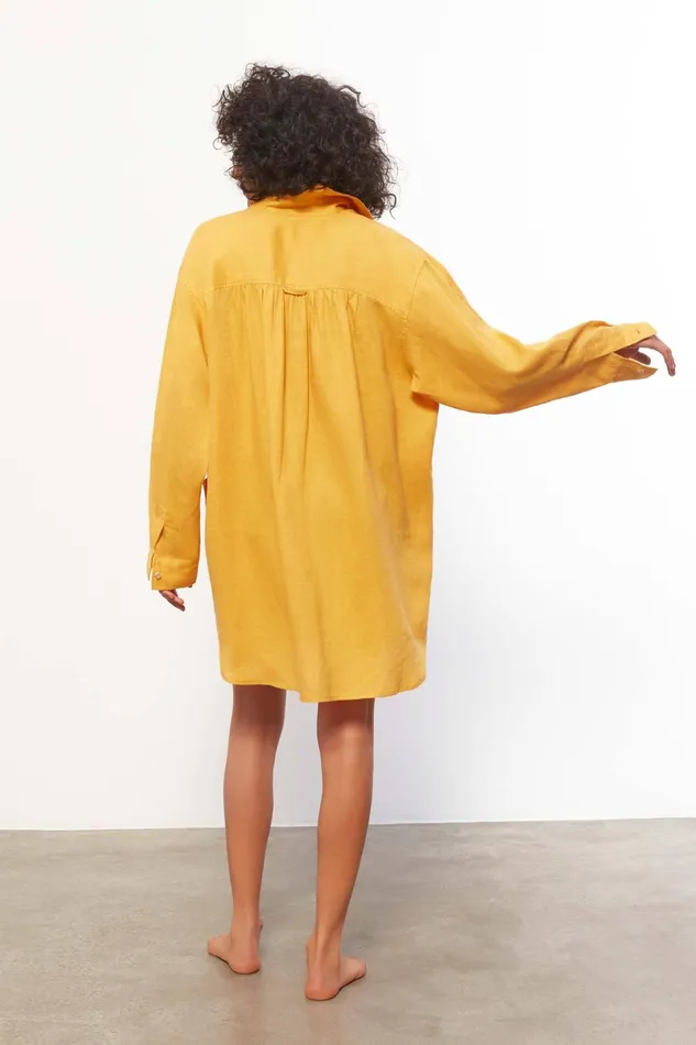 Women Mara Hoffman Dresses Alisa Coverup Turmeric