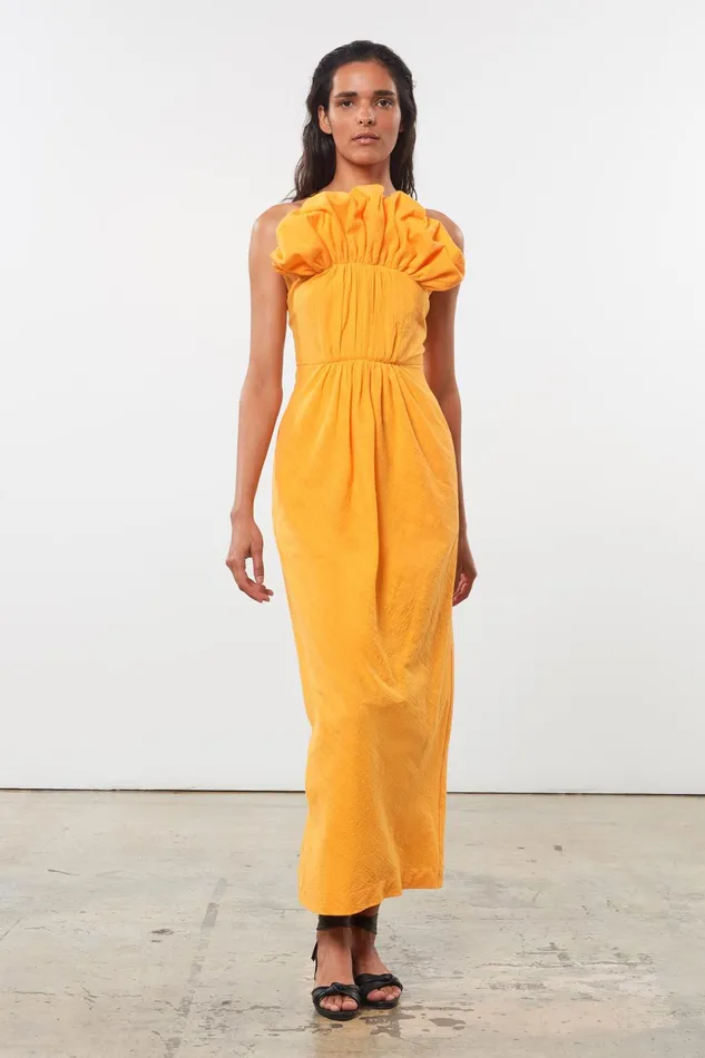 Women Mara Hoffman Dresses Clareta Dress Orange