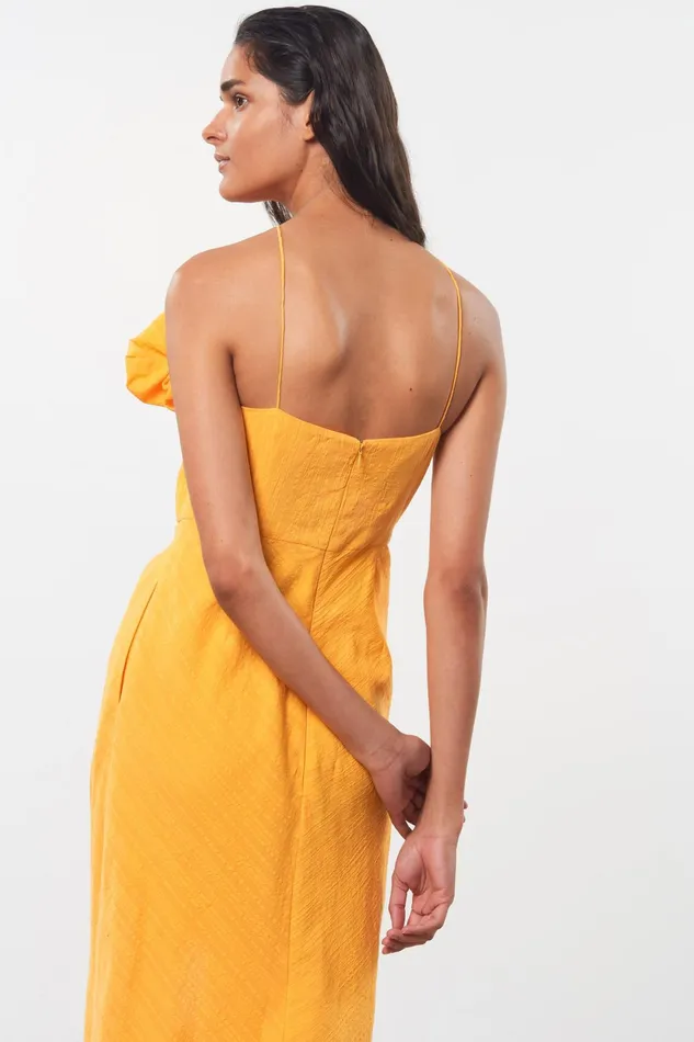Women Mara Hoffman Dresses Clareta Dress Orange Women Mara Hoffman Dresses Clareta Dress Orange