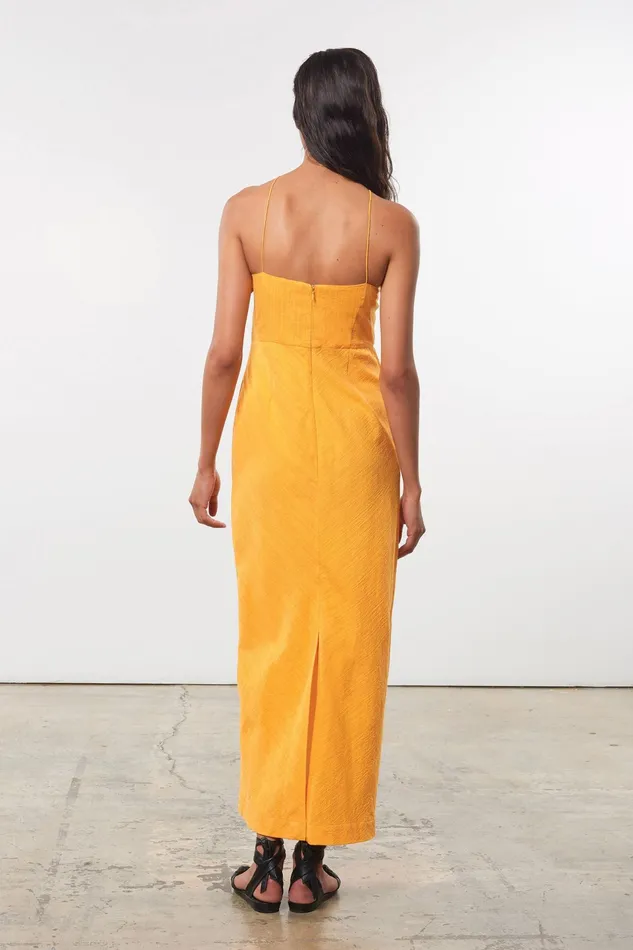 Women Mara Hoffman Dresses Clareta Dress Orange Women Mara Hoffman Dresses Clareta Dress Orange
