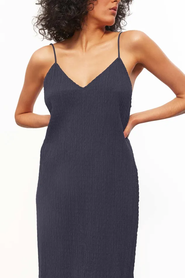 Women Mara Hoffman Dresses Isabella Dress Navy
