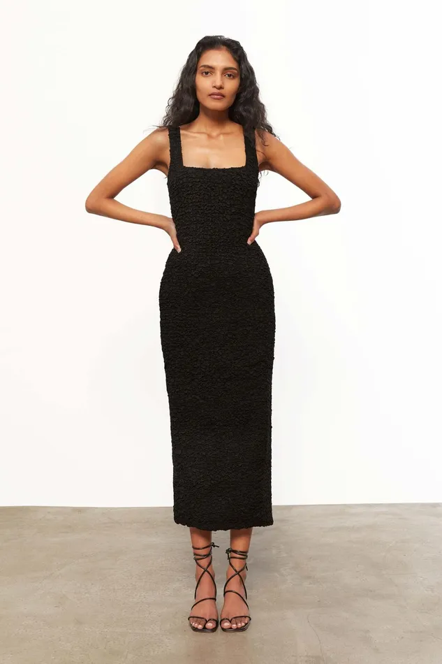Women Mara Hoffman Dresses Sloan Dress Black