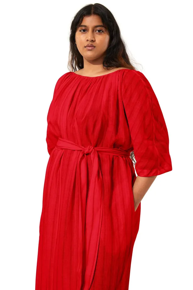 Women Mara Hoffman Extended Sizes Extended Aliz Dress Red