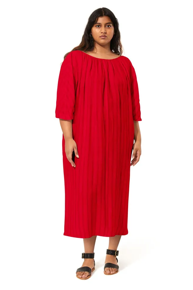 Women Mara Hoffman Extended Sizes Extended Aliz Dress Red