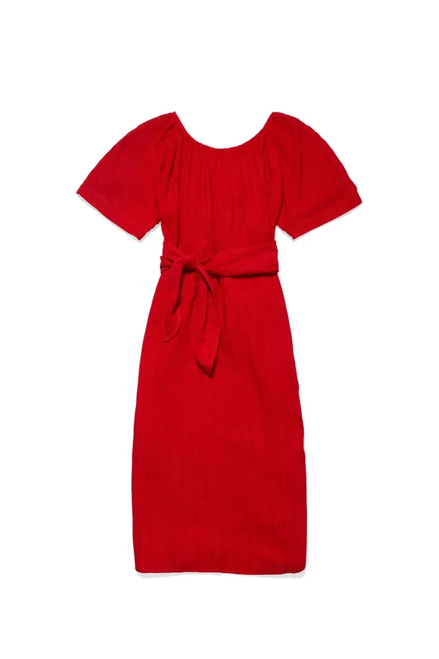 Women Mara Hoffman Extended Sizes Extended Aliz Dress Red