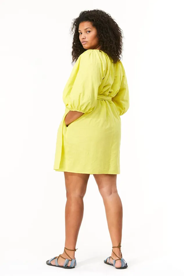 Women Mara Hoffman Extended Sizes Extended Coletta Dress Neon Green