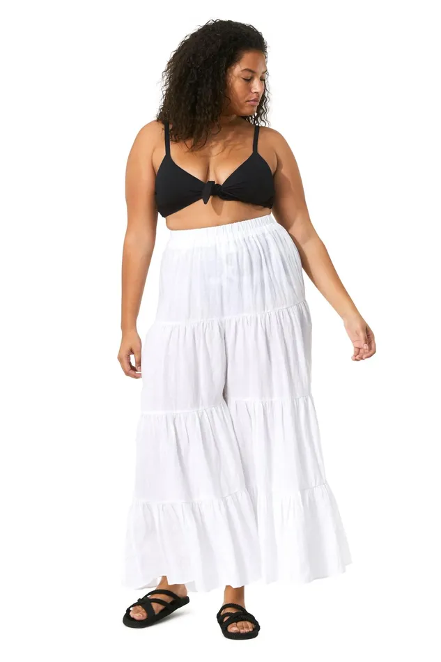 Women Mara Hoffman Extended Sizes Extended Shelesea Pant White
