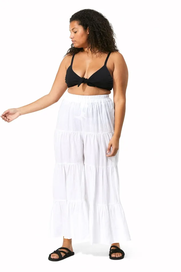 Women Mara Hoffman Extended Sizes Extended Shelesea Pant White Women Mara Hoffman Extended Sizes Extended Shelesea Pant White