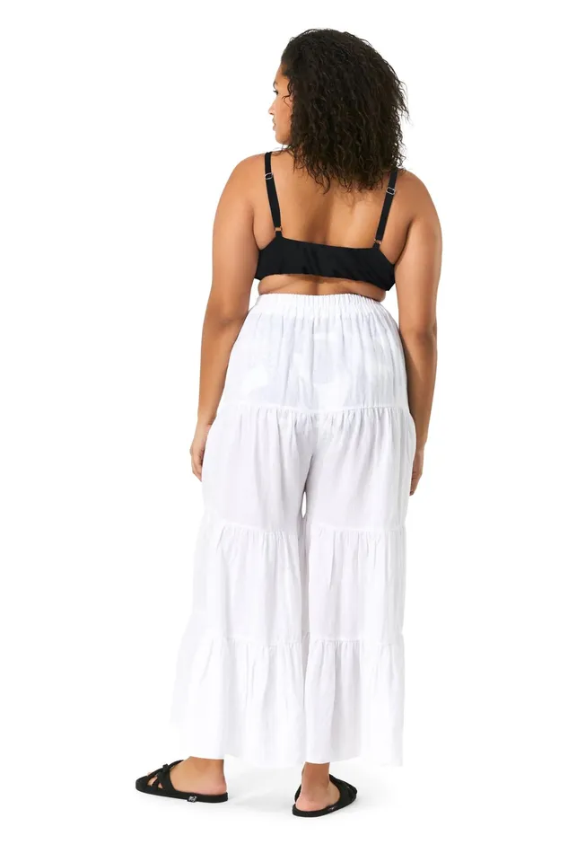 Women Mara Hoffman Extended Sizes Extended Shelesea Pant White Women Mara Hoffman Extended Sizes Extended Shelesea Pant White
