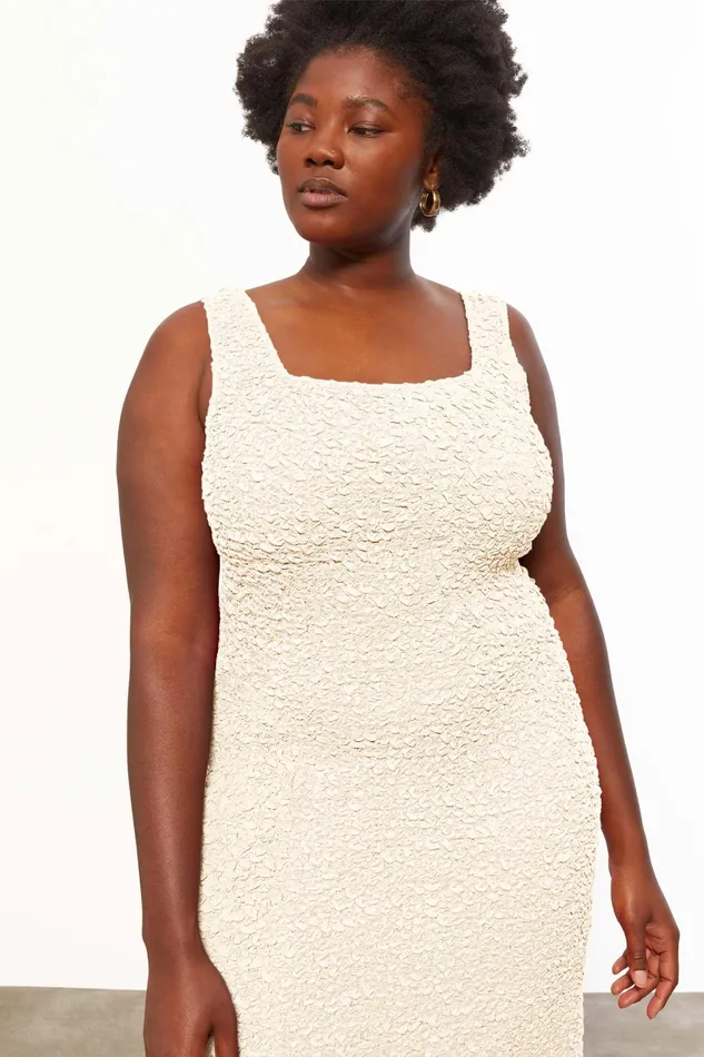 Women Mara Hoffman Extended Sizes Extended Sloan Dress Cream