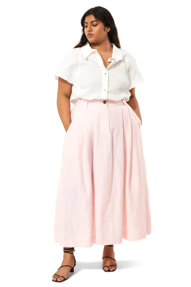 Women Mara Hoffman Extended Sizes Extended Tulay Skirt Blush