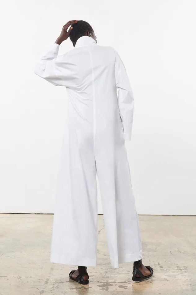 Women Mara Hoffman Jumpsuits and Rompers Zayn Jumpsuit White