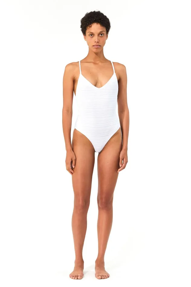 Women Mara Hoffman One Pieces Emma One Piece White