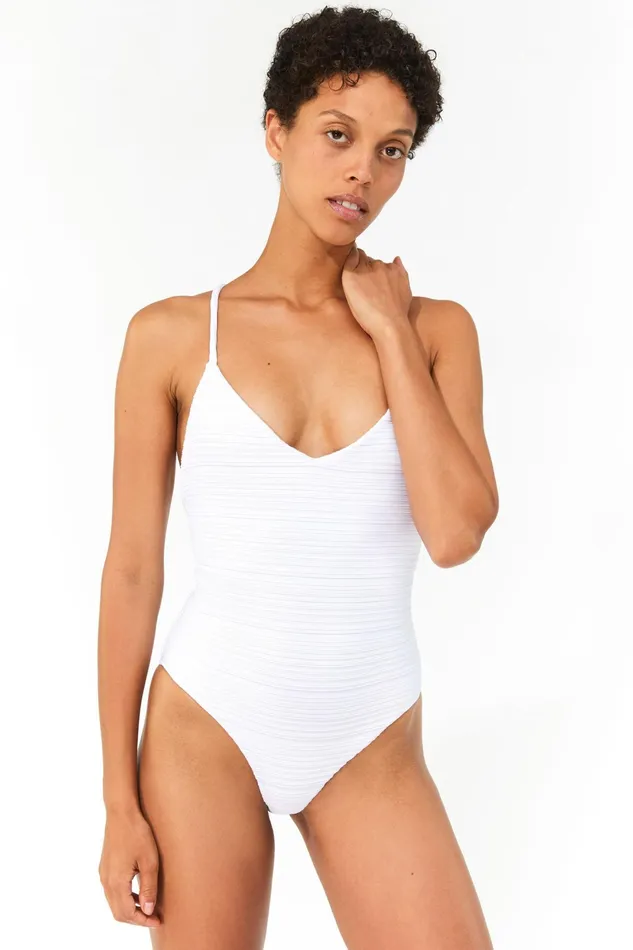 Women Mara Hoffman One Pieces Emma One Piece White