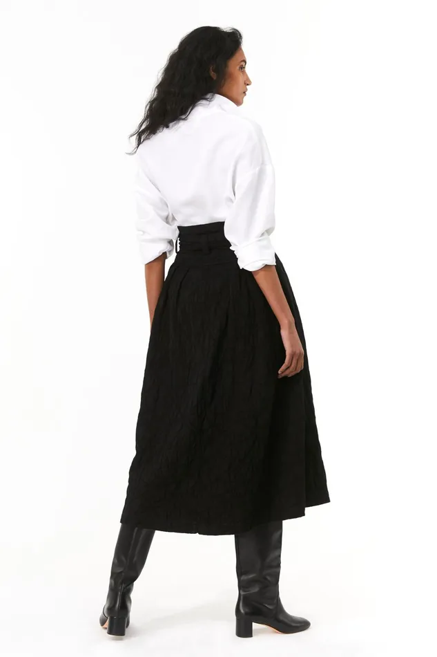 Women Mara Hoffman Skirts Esperanza Skirt Black