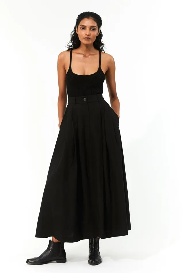 Women Mara Hoffman Skirts Tulay Skirt Black