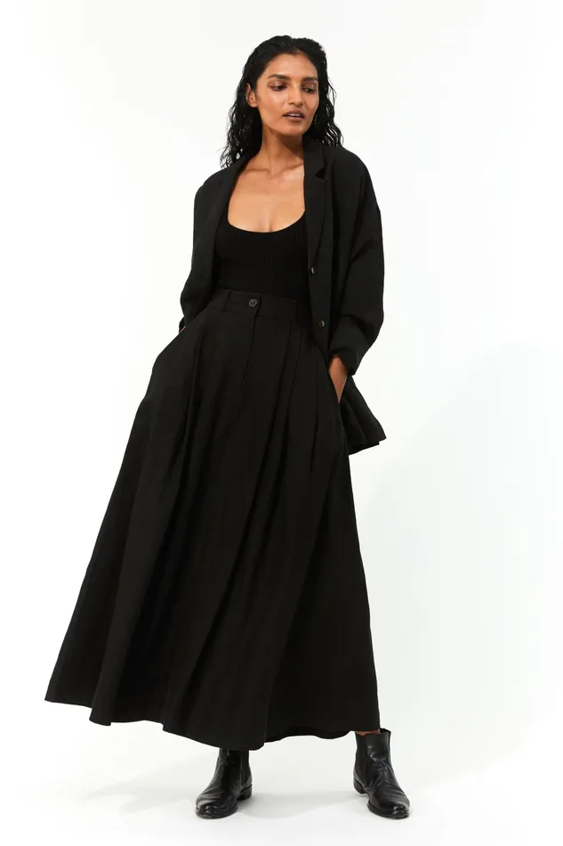 Women Mara Hoffman Skirts Tulay Skirt Black