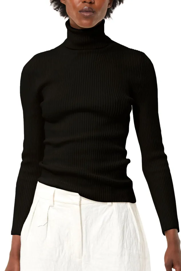 Women Mara Hoffman Sweaters Toni Sweater Black
