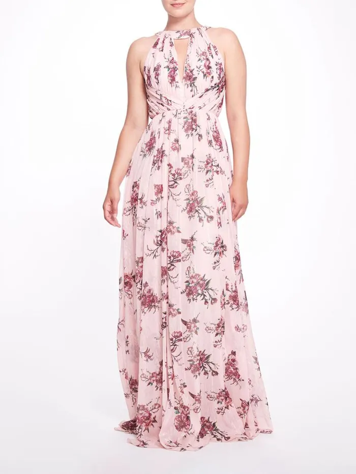 Women Marchesa Marchesa Notte Carrara Blush