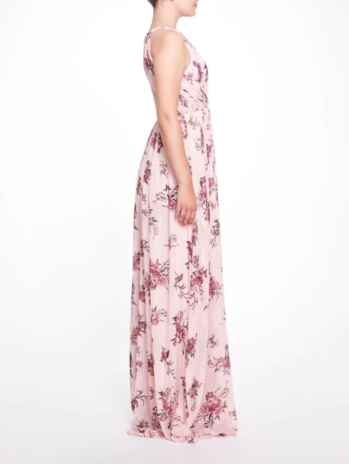 Women Marchesa Marchesa Notte Carrara Blush