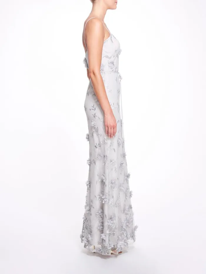 Women Marchesa Marchesa Notte Savona Dove Grey