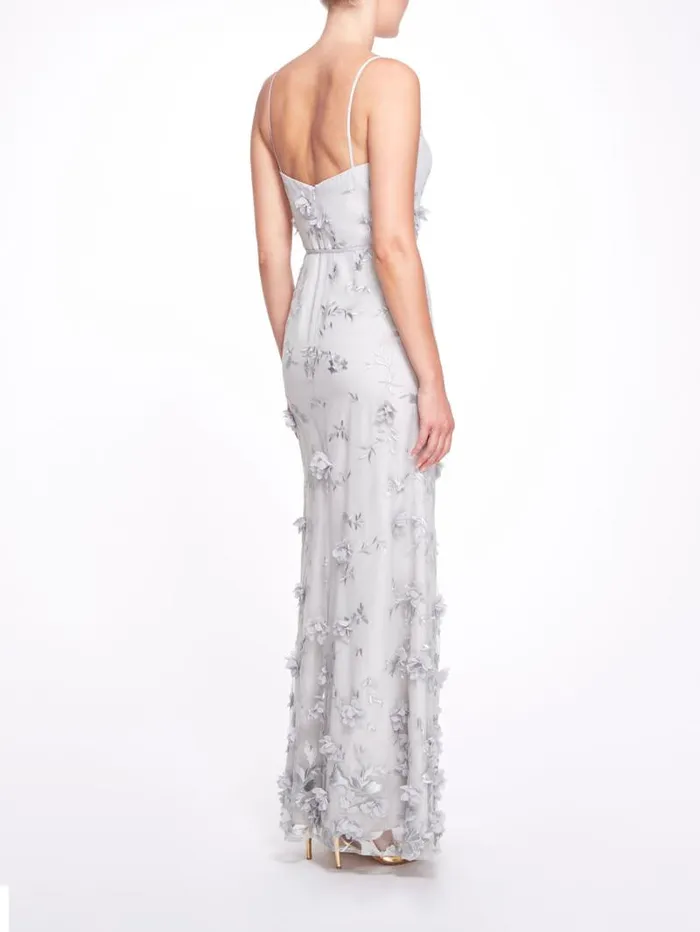 Women Marchesa Marchesa Notte Savona Dove Grey