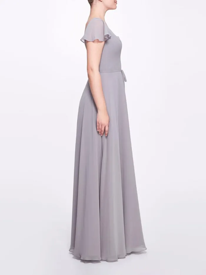 Women Marchesa Marchesa Notte Teramo Gunmetal