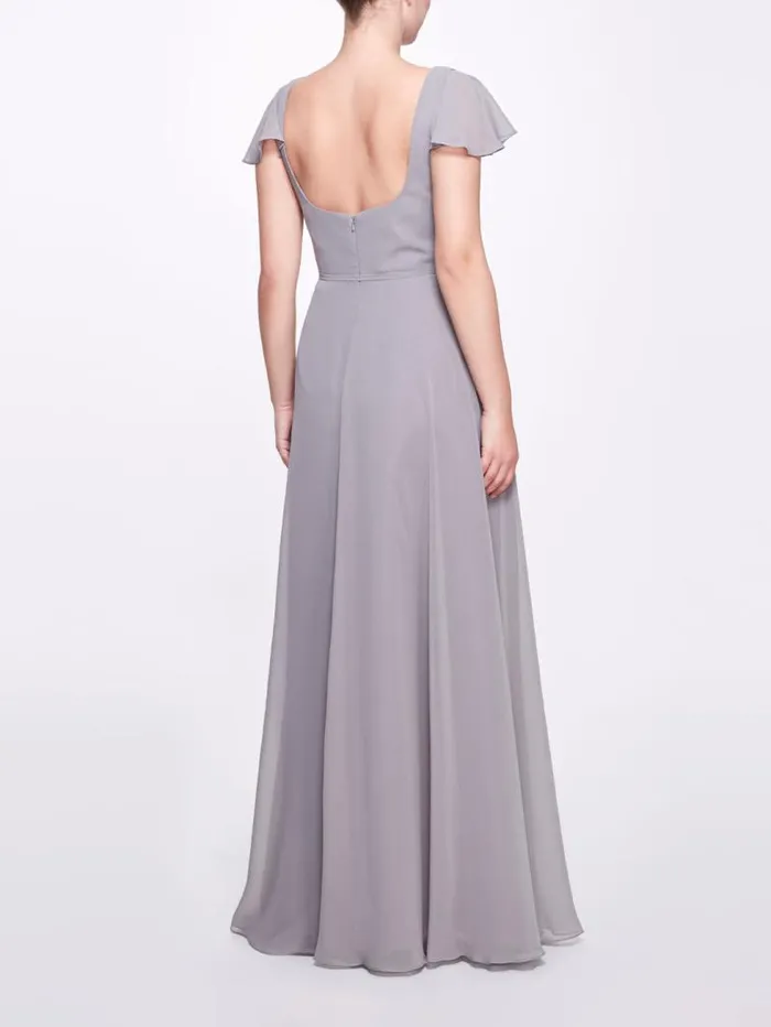 Women Marchesa Marchesa Notte Teramo Gunmetal