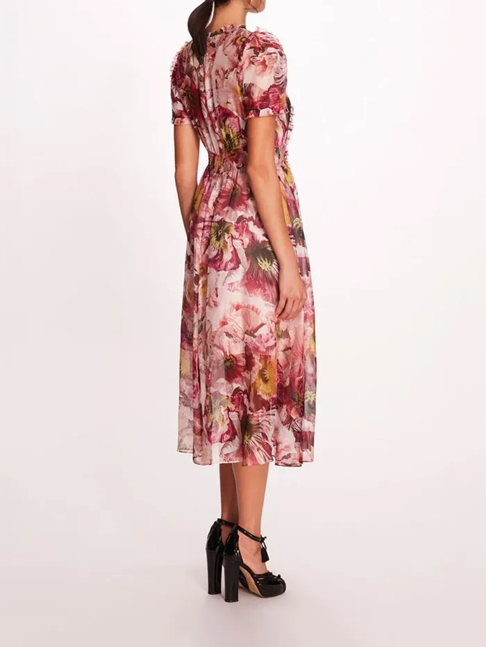 Women Marchesa Marchesa Rosa Sedum Dress Blush