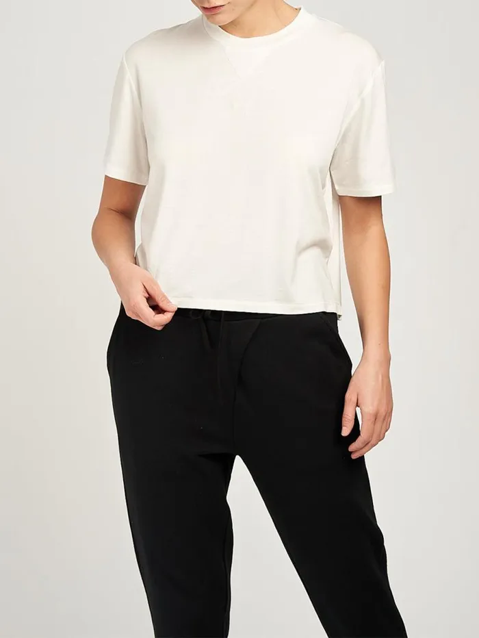 Women Marchesa Tops Dominique Tee Ivory