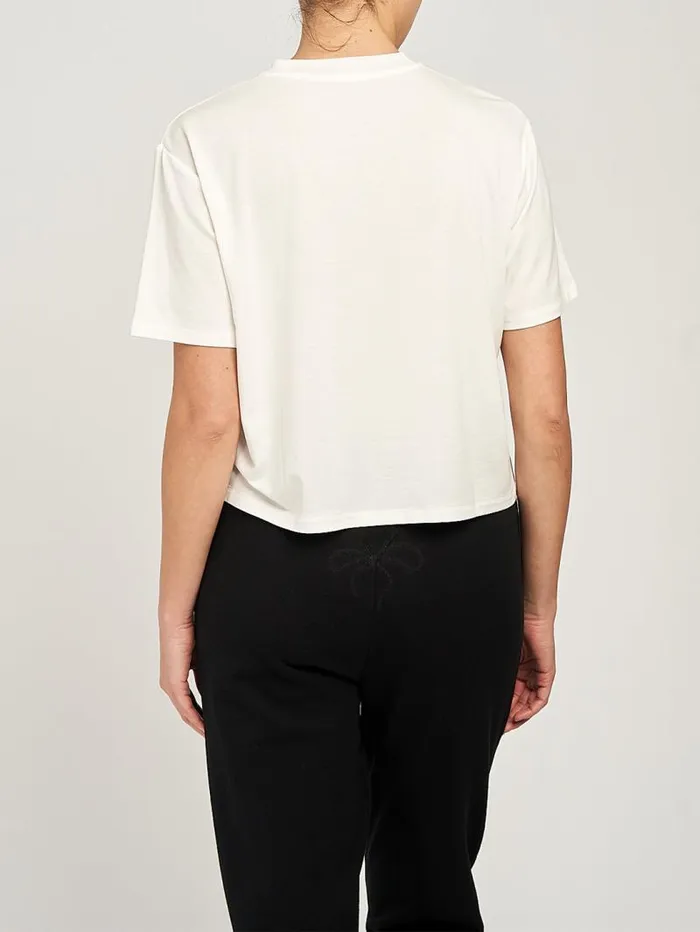 Women Marchesa Tops Dominique Tee Ivory