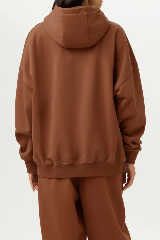 Women Matching Sets Fila Apex Oversized Hoodie 200 Emperador