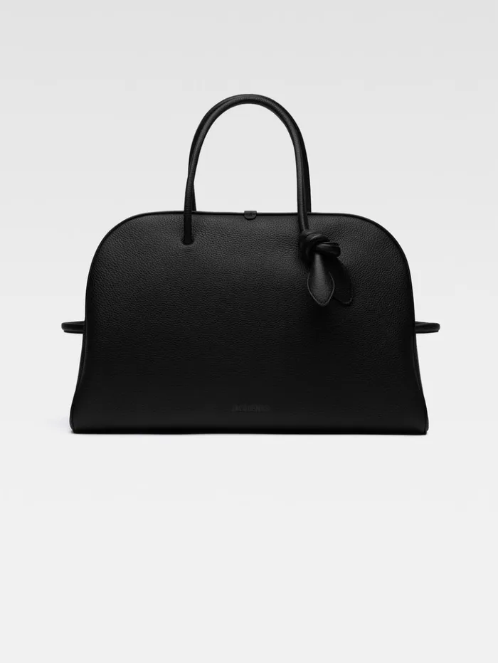 WomenMen Crossbody and Handbags JACQUEMUS The Large Turismo Black