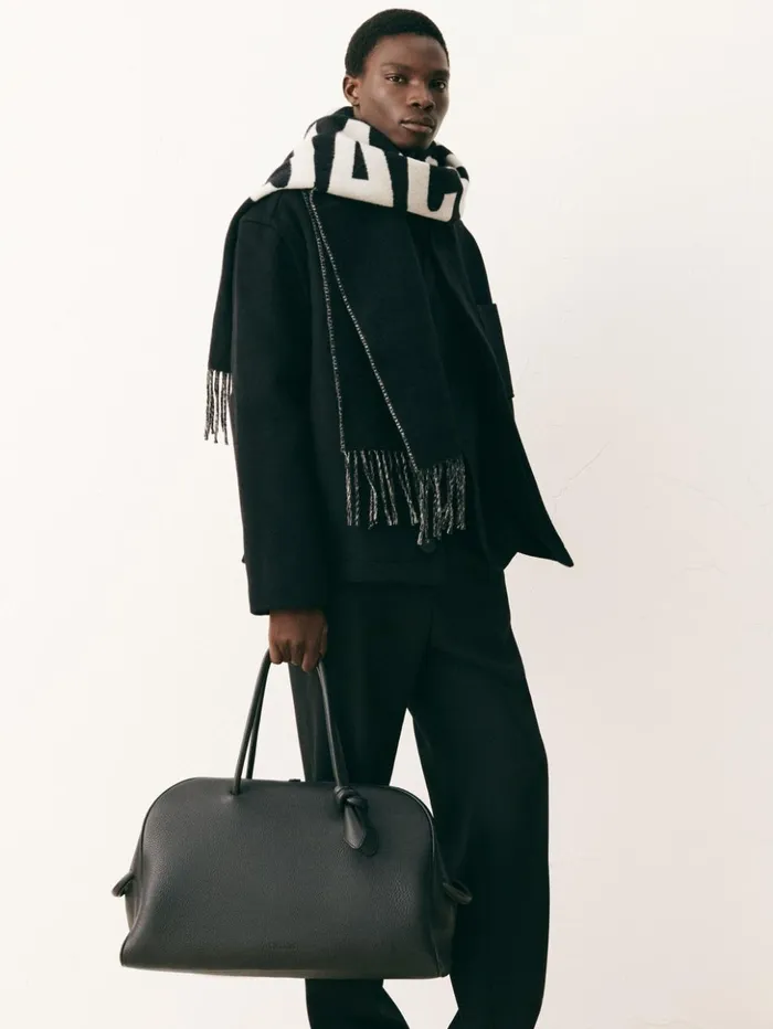WomenMen Crossbody and Handbags JACQUEMUS The Large Turismo Black
