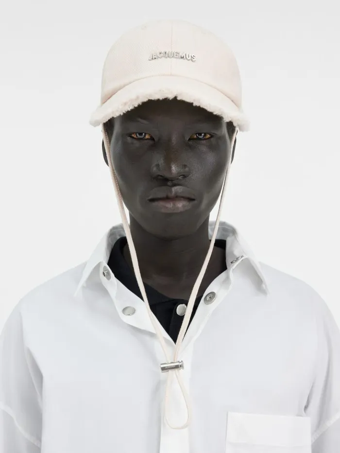 WomenMen Hats JACQUEMUS The Artichaut Cap Offwhite